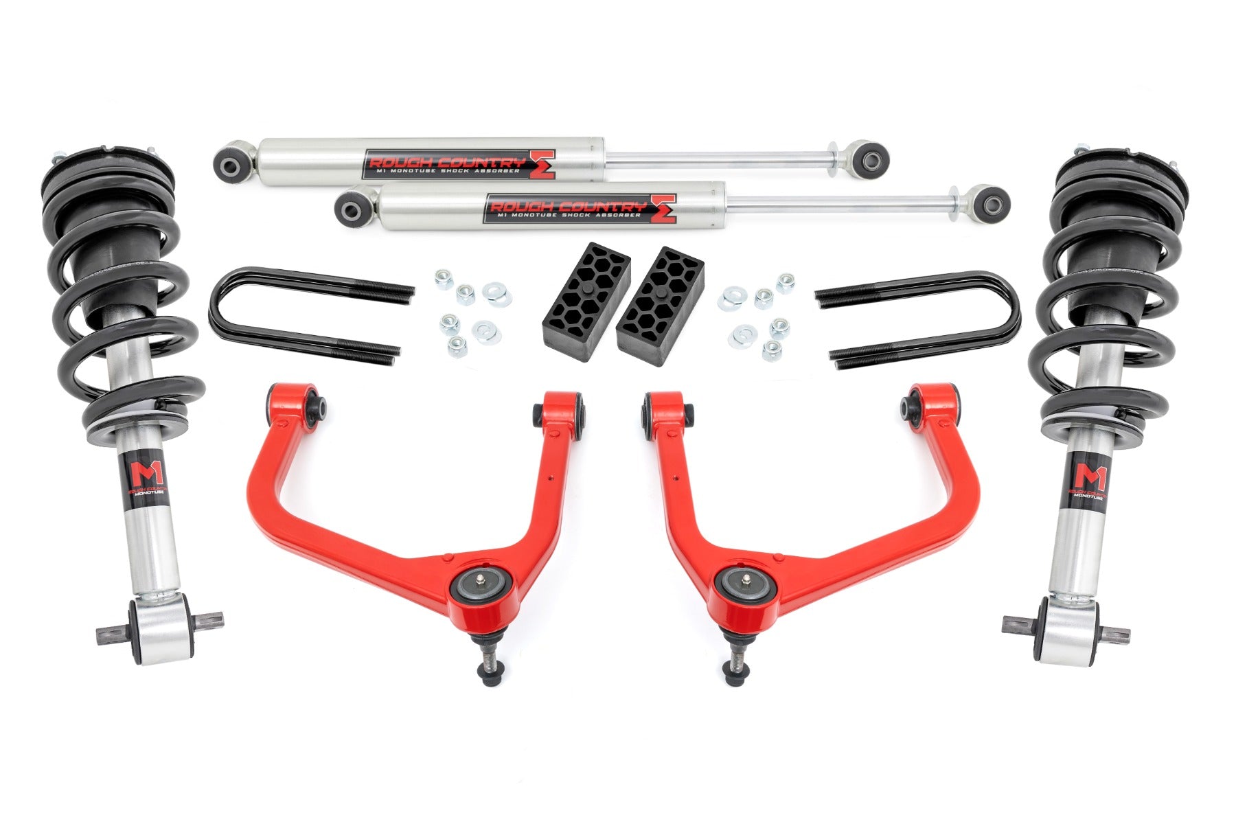 3.5 Inch Lift Kit | M1 | Rear Mono Leaf | Chevy Silverado 1500 2WD/4WD (25-26)