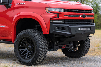 High Clearance Front Bumper | LED Lights & Skid Plate | Chevy Silverado 1500 (19-22)