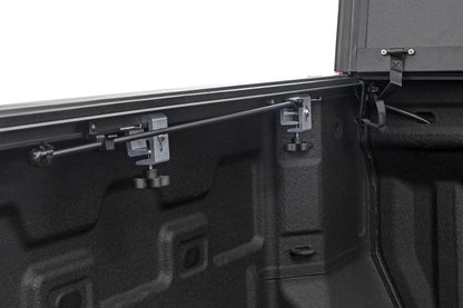 Hard Tri-Fold Flip Up Bed Cover | 6'7" Bed | Chevy/GMC Sierra 1500 (19-26)/Silverado 1500 (19-26) 