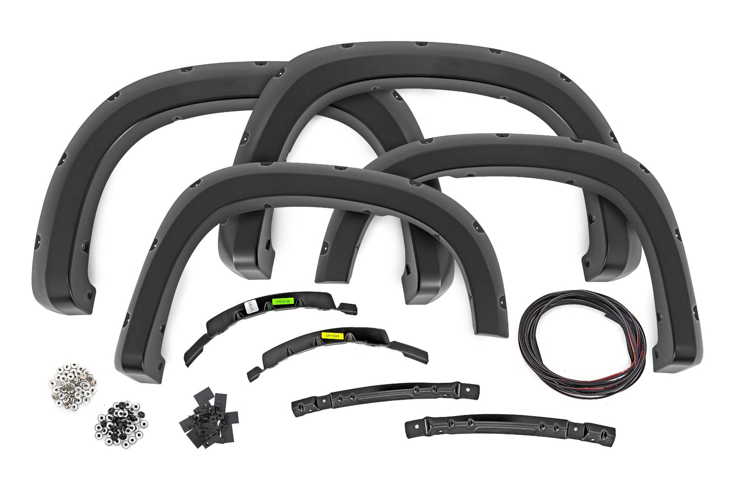 Pocket Fender Flares | GBA Black | Chevy Silverado 1500 2WD/4WD (2022-2026)