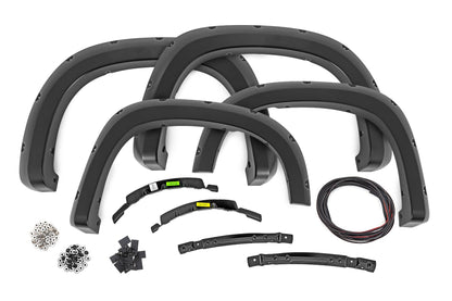 Pocket Fender Flares | GBA Black | Chevy Silverado 1500 2WD/4WD (2022-2026)
