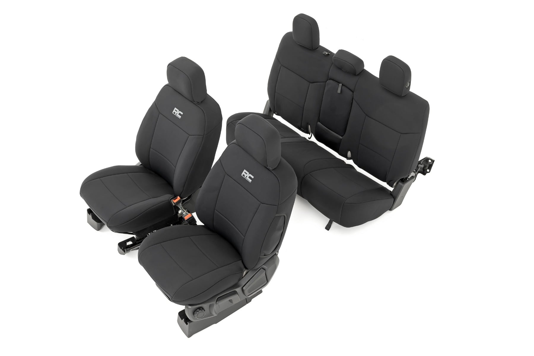 Seat Covers | FR Bucket and RR Bench | Ford Ranger 2WD/4WD (2019-2026)