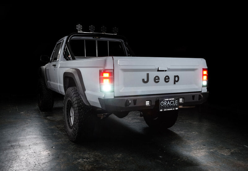 ORACLE Lighting Jeep Comanche MJ LED Tail Lights - Standard Red Lens