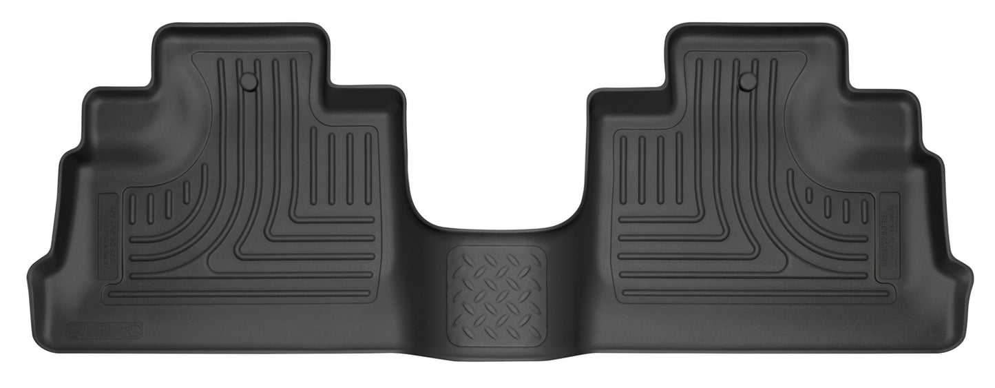 Weatherbeater 2nd Seat Floor Liner For 2011-2018 Jeep Wrangler JK 4 Door Black Husky Liners