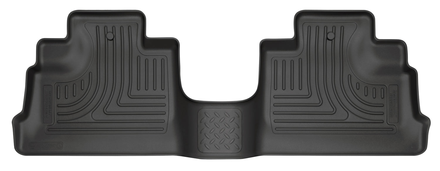 Weatherbeater 2nd Seat Floor Liner For 2011-2018 Jeep Wrangler JK 4 Door Black Husky Liners