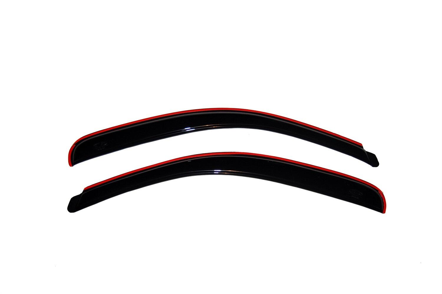 In-Channel Ventvisor Side Window for 2007-2018 Jeep Wrangler and More Smoke In-Channel 2 Piece AVS