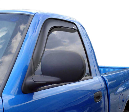 In-Channel Ventvisor Side Window for 1994-2002 Dodge Ram 1500 and More Standard Cab Pickup Smoke In-Channel 2 Piece AVS