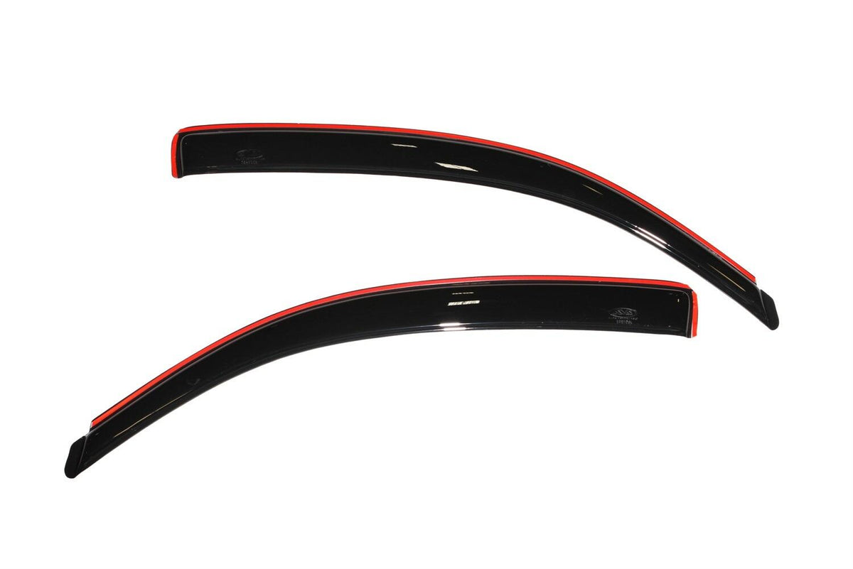 In-Channel Ventvisor Side Window for 2005-2015 Toyota Tacoma Access Cab Pickup Smoke In-Channel 2 Piece AVS