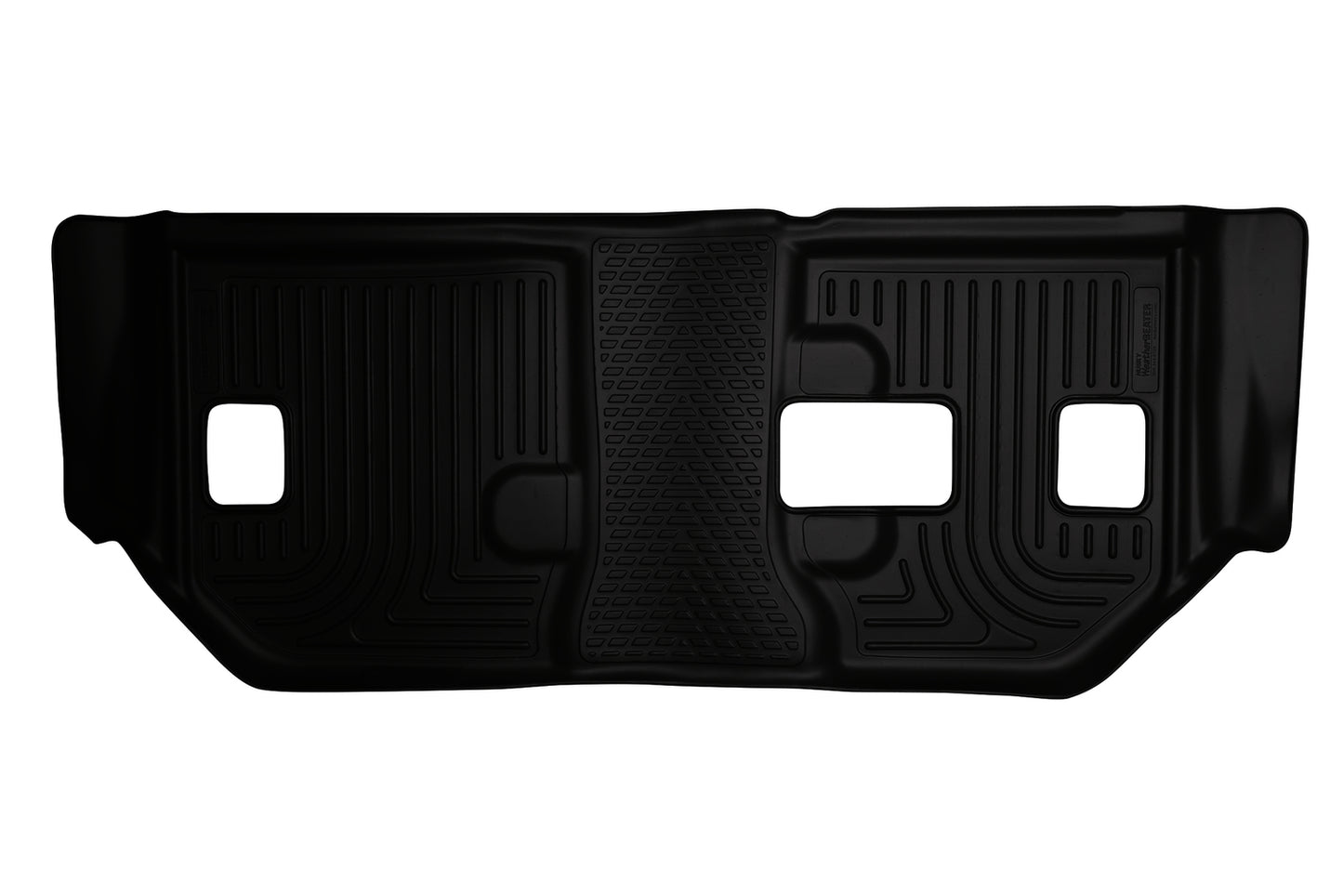 Weatherbeater 3rd Seat Floor Liner For 2011-2014 Escalade ESV, Suburban 1500/2500, Yukon XL 1500/XL 2500 Black Use with 2nd row bench seats only Husky Liners