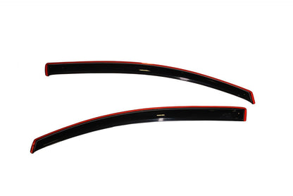 In-Channel Ventvisor Side Window for 2007-2011 Toyota Yaris and More Smoke In-Channel 2 Piece AVS
