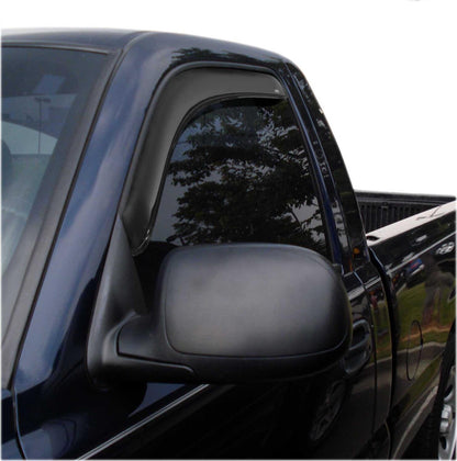 In-Channel Ventvisor Side Window for 1999-2007 Chevrolet Silverado 2500/GMC Sierra 1500 Smoke In-Channel 2 Piece AVS
