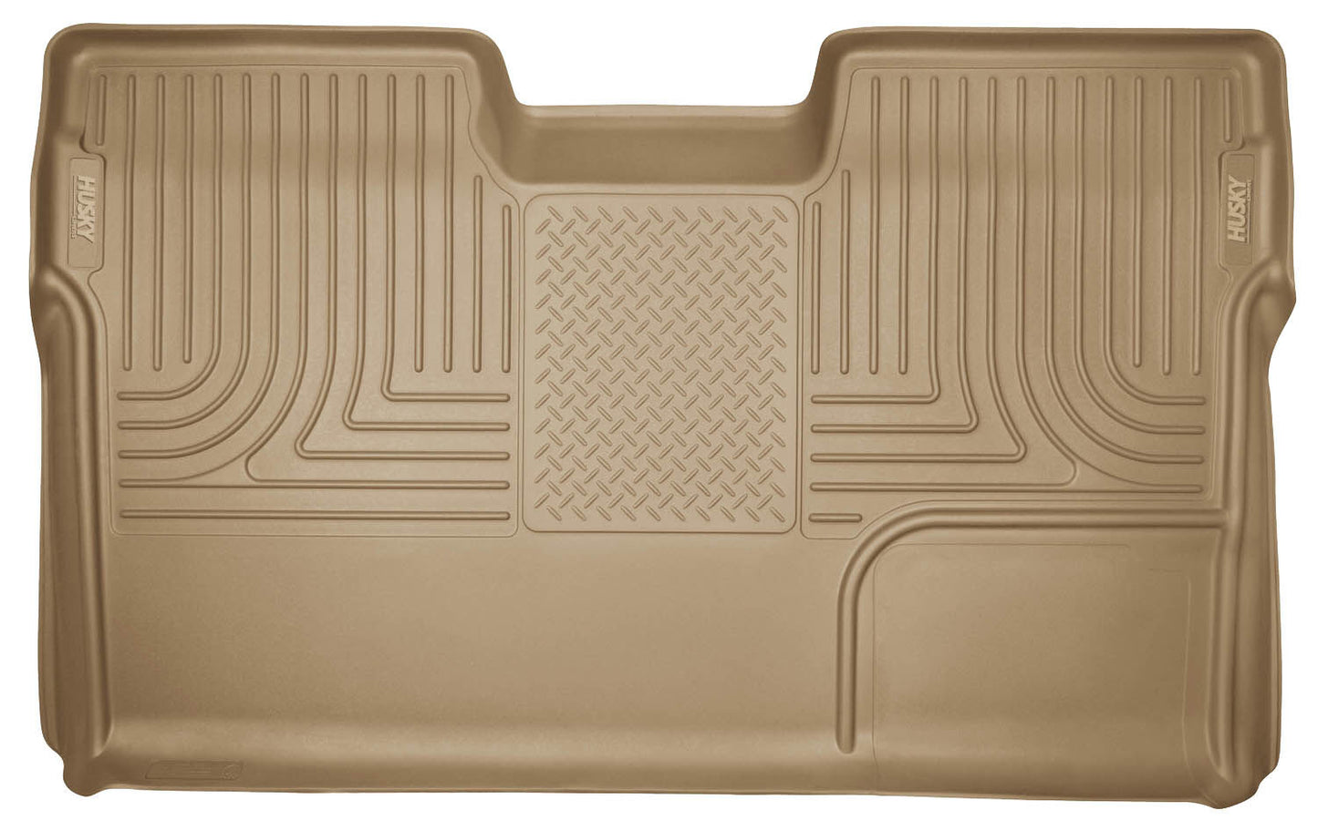 Weatherbeater 2nd Seat Floor Liner For 2009-2014 F-150 Tan Husky Liners