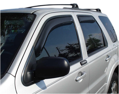 In-Channel Ventvisor Side Window for 2001-2007 Ford Escape/Mercury Mariner Smoke In-Channel 4 Piece AVS
