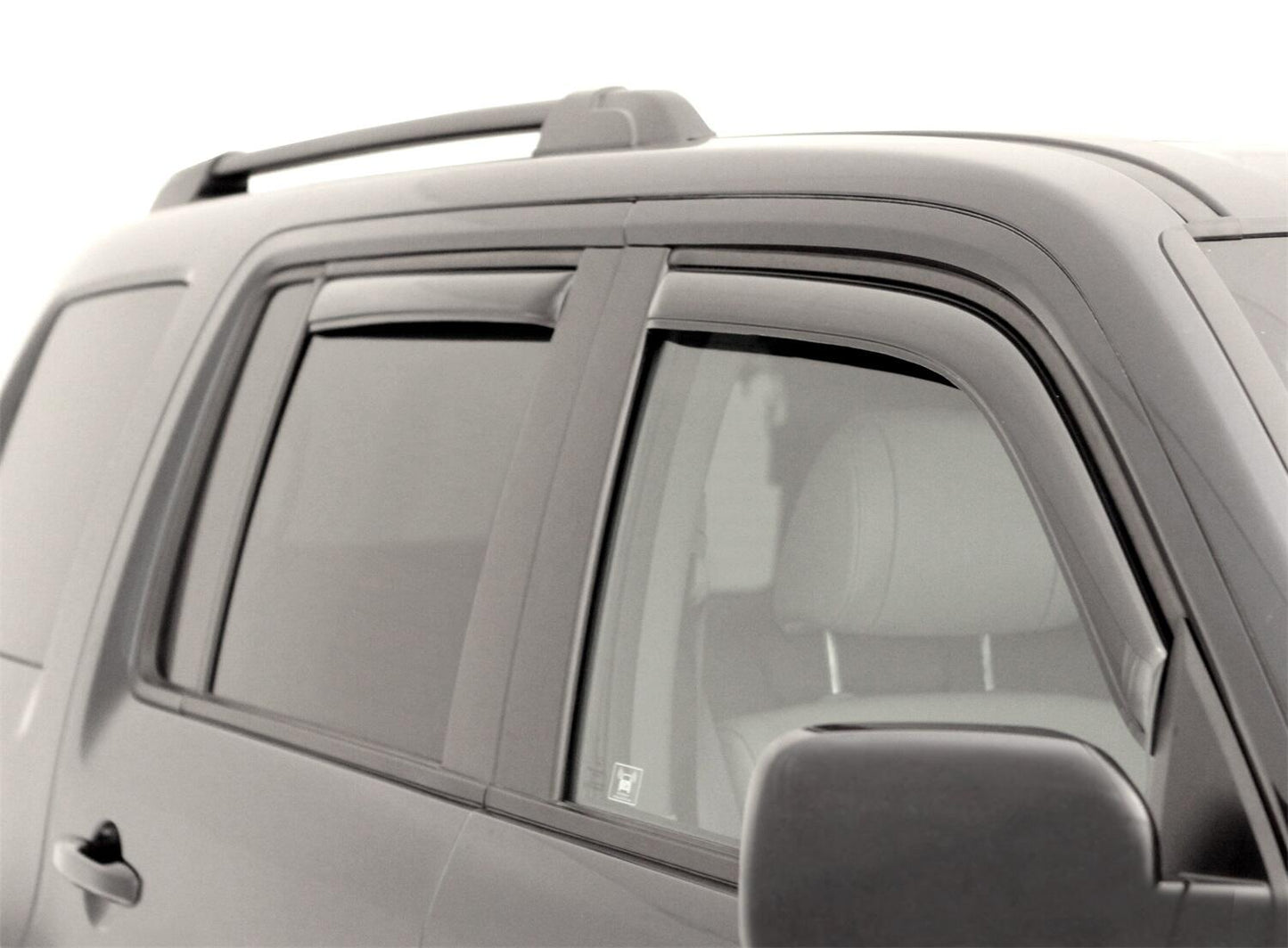 In-Channel Ventvisor Side Window for 2009-2015 Honda Pilot Smoke In-Channel 4 Piece AVS