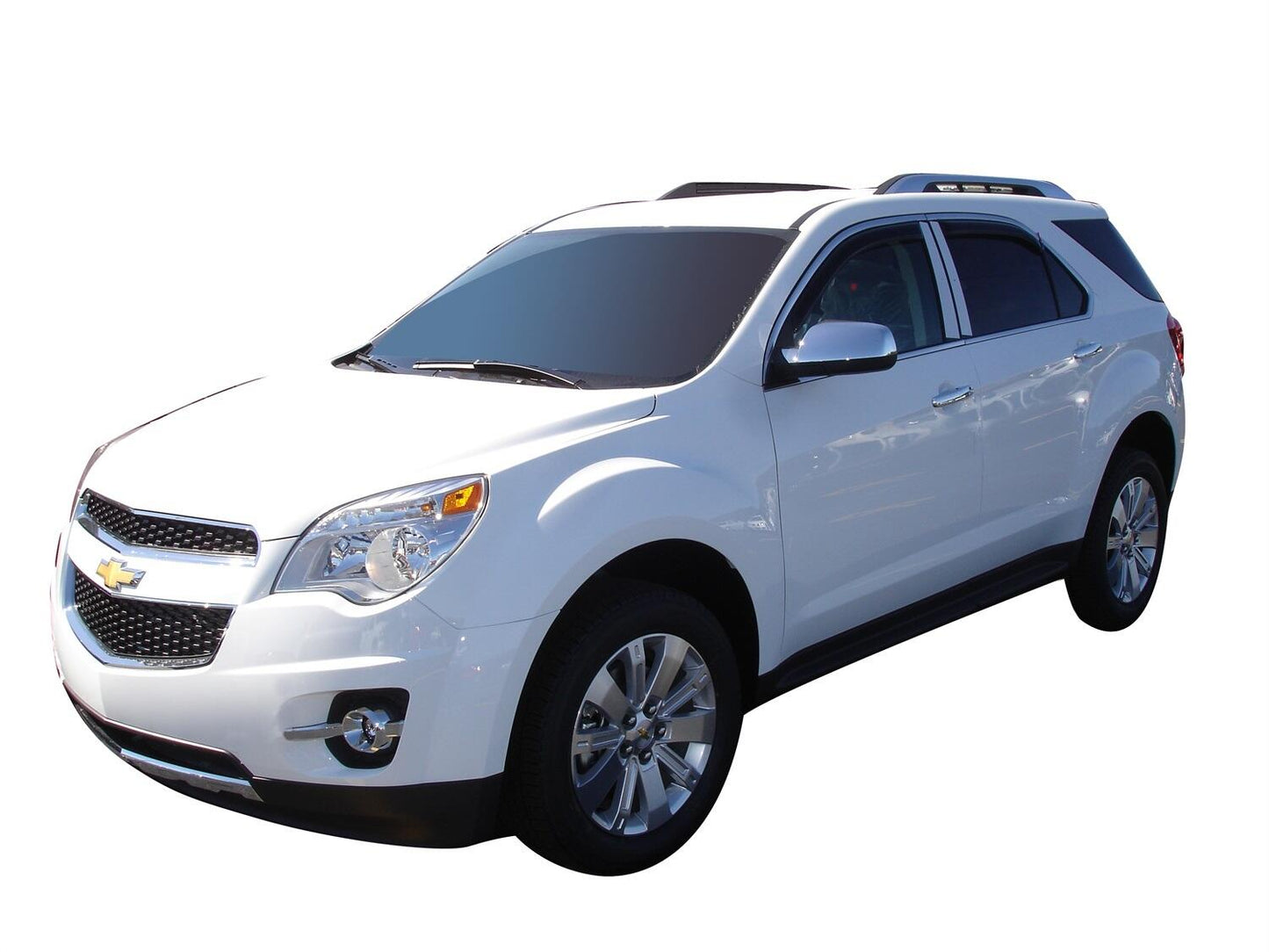 In-Channel Ventvisor Side Window for 2010-2017 Chevrolet Equinox Smoke In-Channel 4 Piece AVS