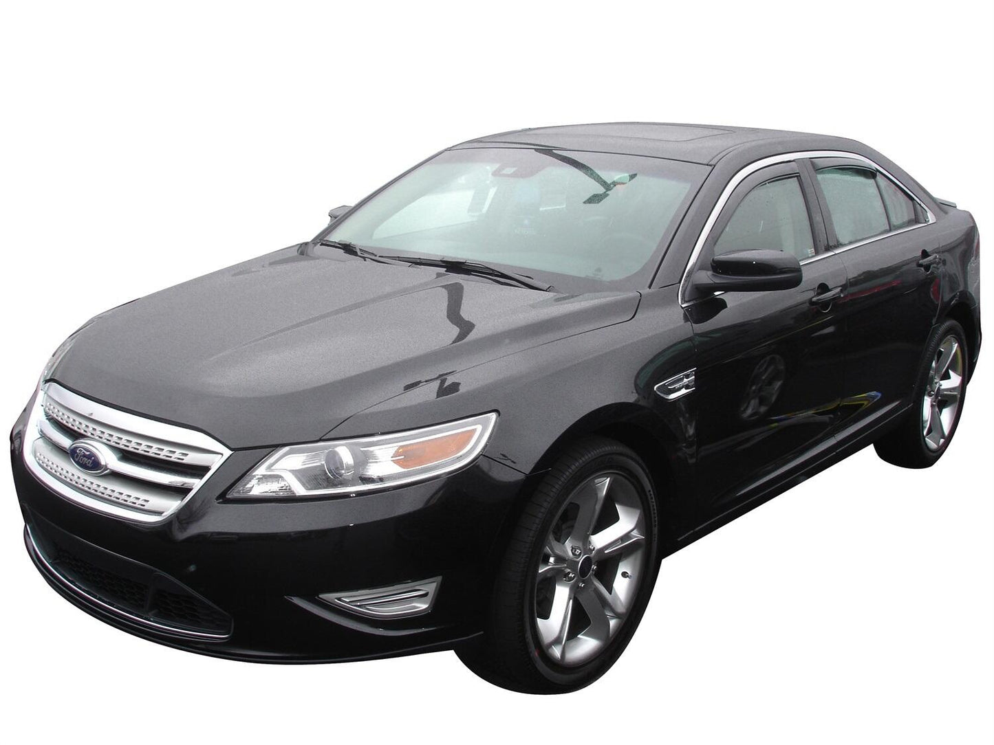 In-Channel Ventvisor Side Window for 2010-2018 Ford Taurus Smoke In-Channel 4 Piece AVS