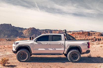 In-Channel Ventvisor Side Window for 2023-2026 Colorado/Canyon Smoke In-Channel 4 Piece AVS