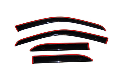 In-Channel Ventvisor Side Window for 2002-2007 Buick Rendezvous Smoke In-Channel 4 Piece AVS