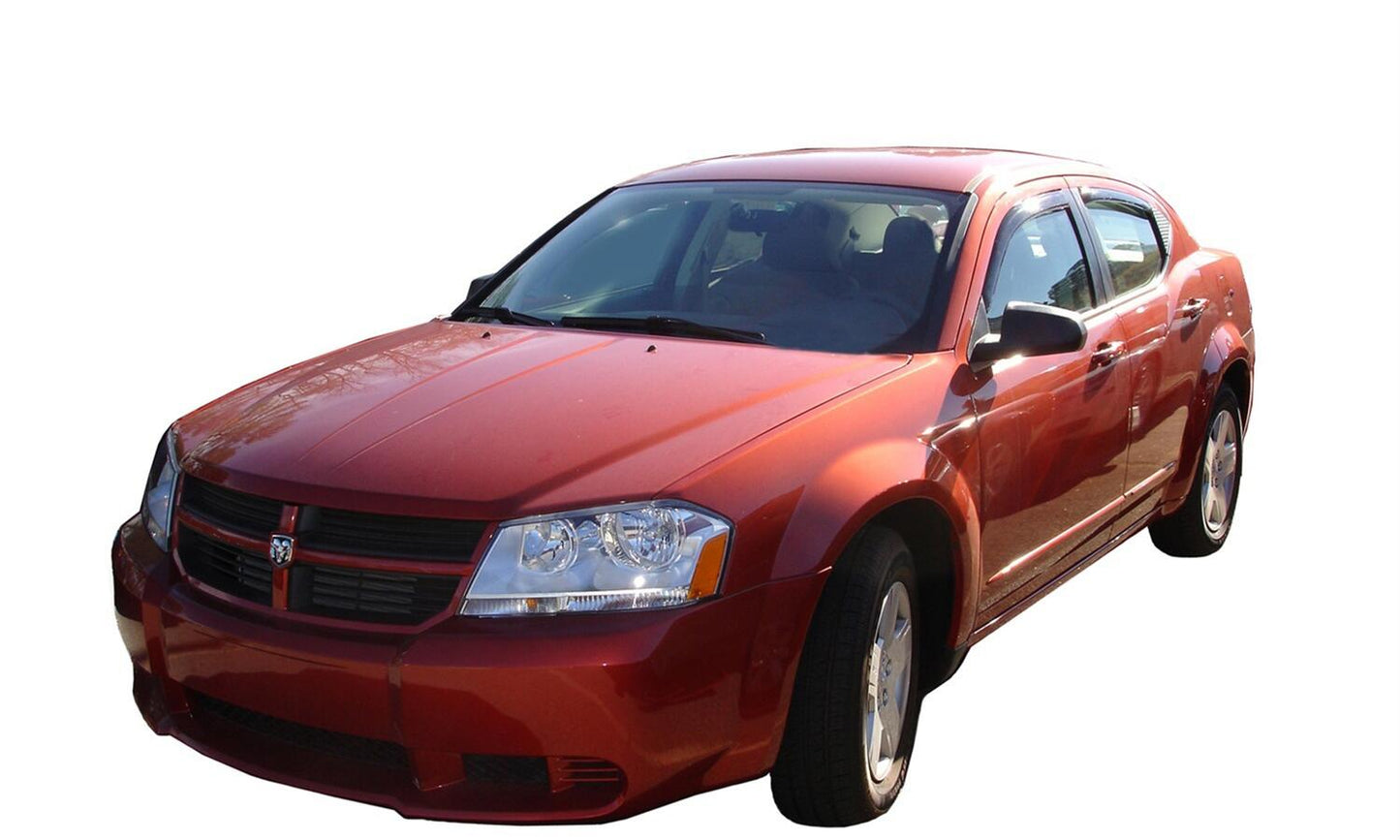 In-Channel Ventvisor Side Window for 2005-2009 Ford Freestyle/Taurus X Smoke In-Channel 4 Piece AVS