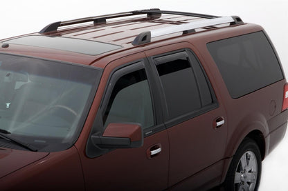 In-Channel Ventvisor Side Window for 1997-2017 Ford Expedition/Lincoln Navigator Smoke In-Channel 4 Piece AVS