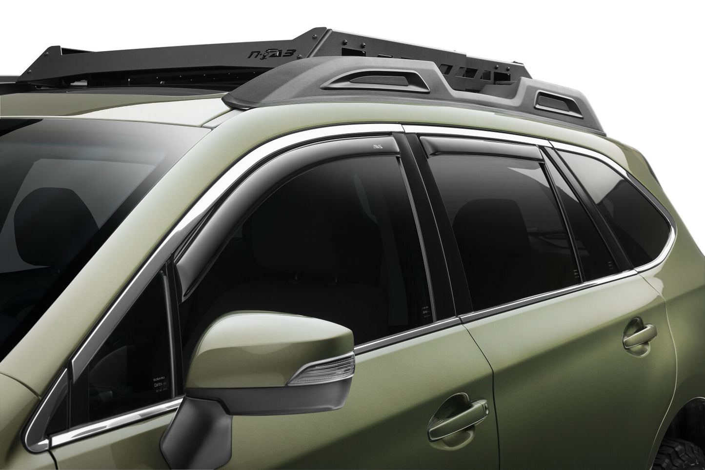 In-Channel Ventvisor Side Window for 2019-2025 Subaru Ascent Smoke In-Channel 4 Piece AVS