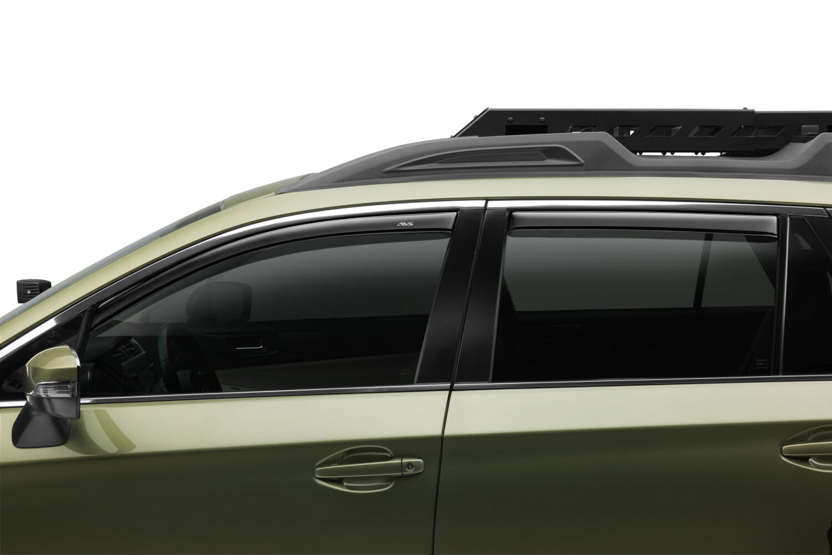 In-Channel Ventvisor Side Window for 2019-2025 Subaru Ascent Smoke In-Channel 4 Piece AVS