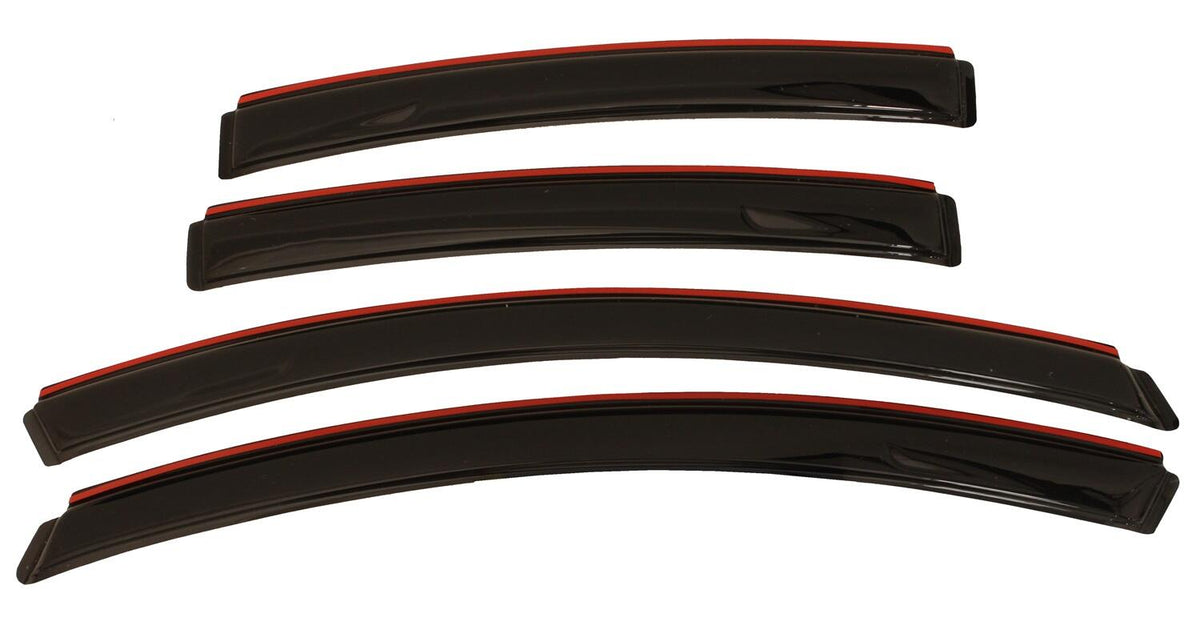 In-Channel Ventvisor Side Window for 2011-2017 Buick Regal Smoke In-Channel 4 Piece AVS