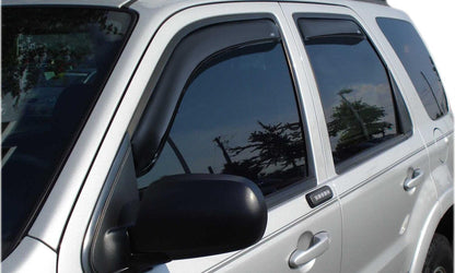 In-Channel Ventvisor Side Window for 2011-2019 Ford Explorer Smoke In-Channel 4 Piece AVS