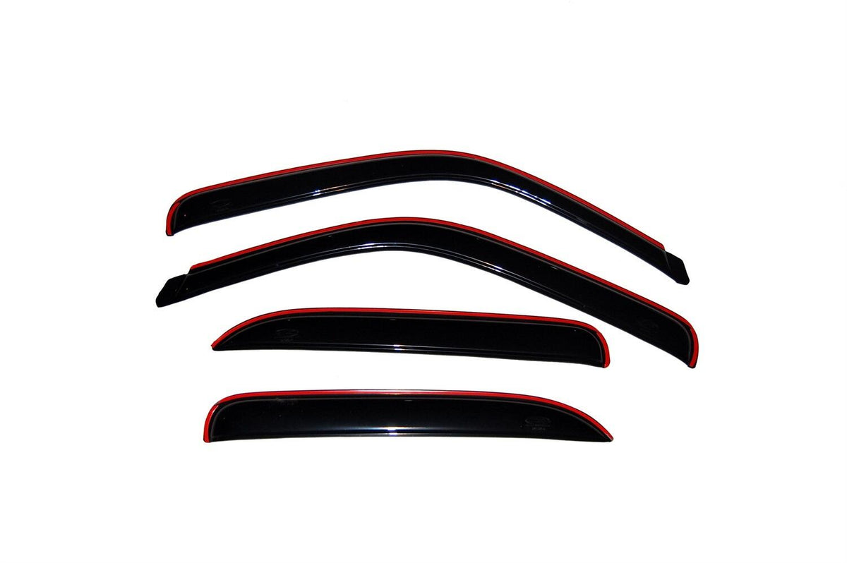 In-Channel Ventvisor Side Window for 2000-2006 Chevrolet Tahoe and More Smoke In-Channel 4 Piece AVS