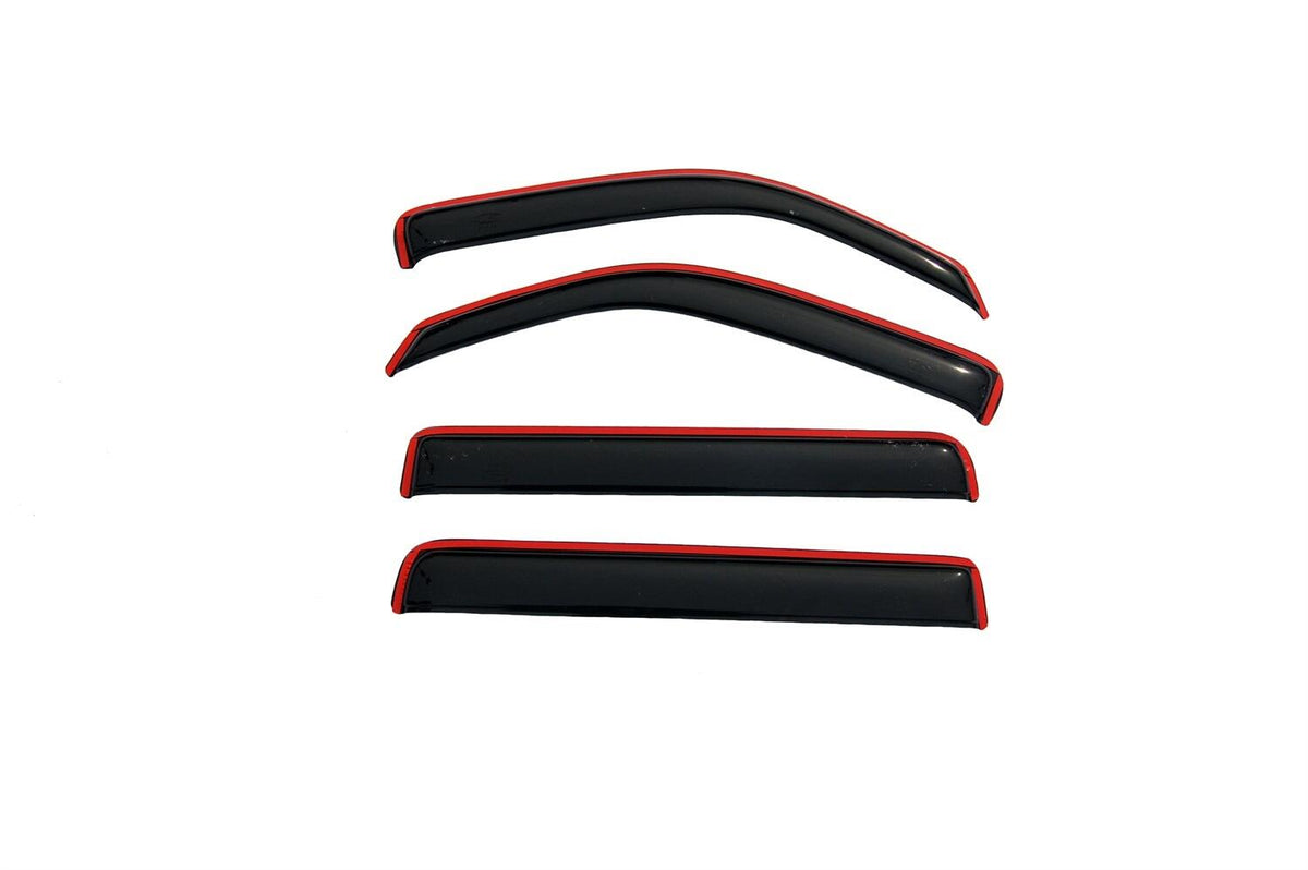 In-Channel Ventvisor Side Window for 2007-2011 Dodge Nitro Smoke In-Channel 4 Piece AVS