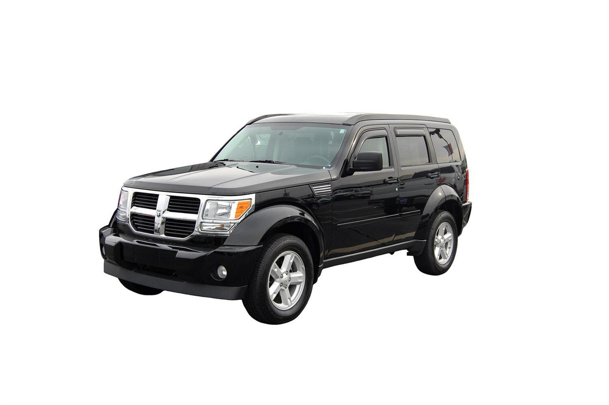 In-Channel Ventvisor Side Window for 2007-2011 Dodge Nitro Smoke In-Channel 4 Piece AVS
