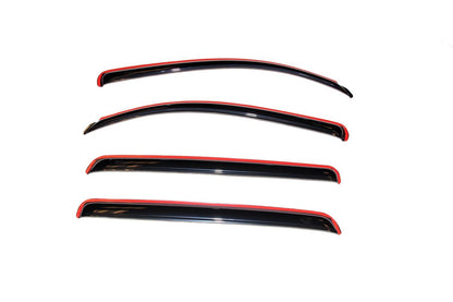In-Channel Ventvisor Side Window for 2007-2021 Toyota Tundra Pickup Smoke In-Channel 4 Piece AVS
