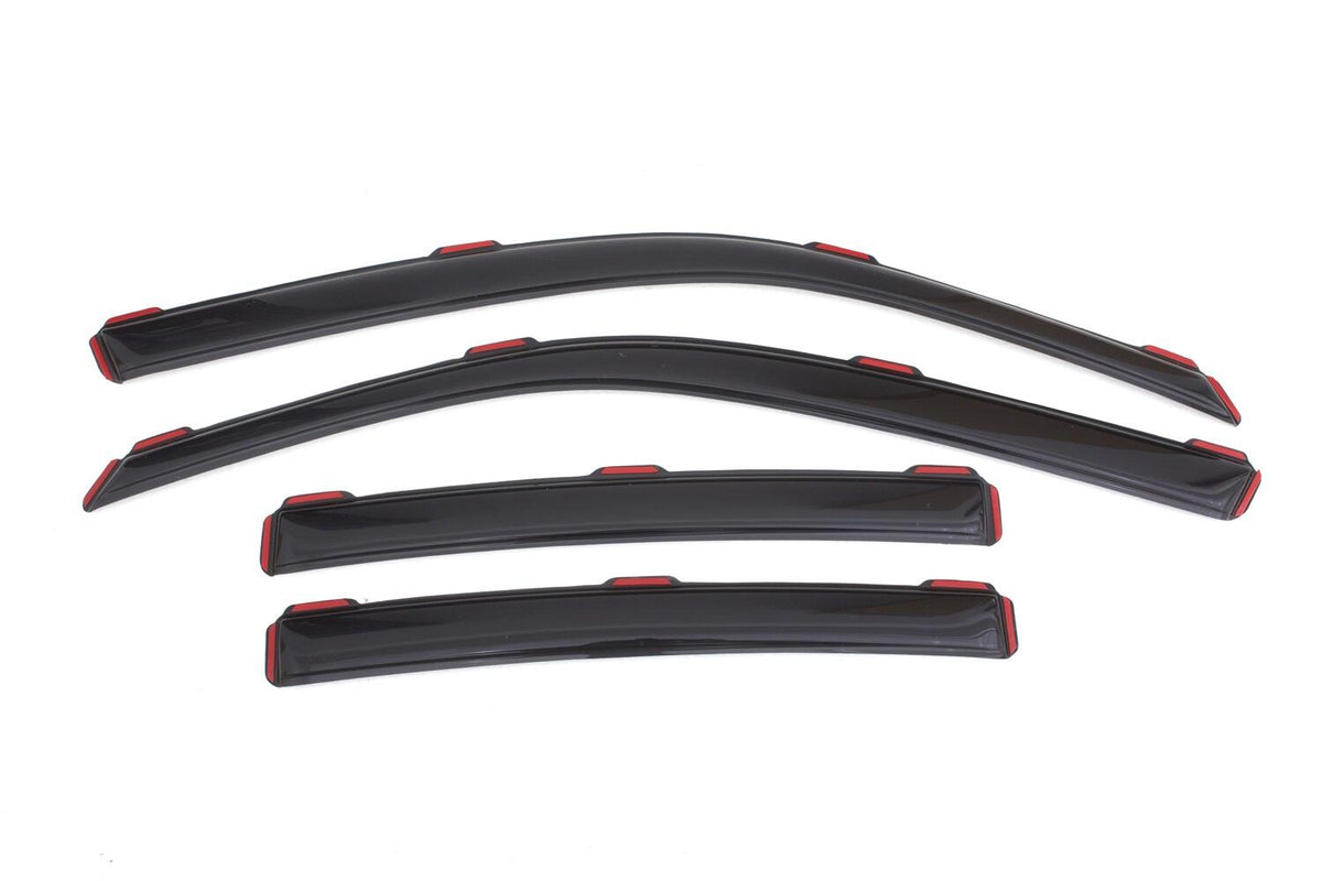 In-Channel Ventvisor Side Window for 2011-2023 Dodge Charger Smoke In-Channel 4 Piece AVS