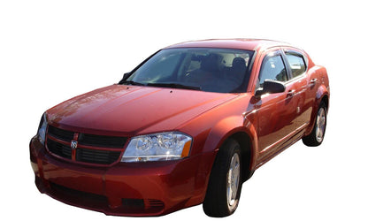 In-Channel Ventvisor Side Window for 2007-2012 Dodge Caliber Smoke In-Channel 4 Piece AVS