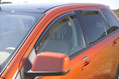 In-Channel Ventvisor Side Window for 2017-2025 Jeep Compass Smoke In-Channel 4 Piece AVS