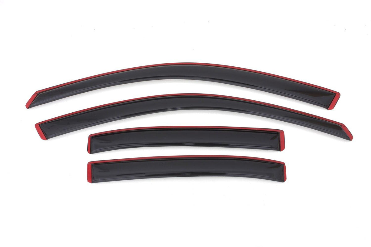 In-Channel Ventvisor Side Window for 2013-2016 Chevrolet Malibu Smoke In-Channel 4 Piece AVS