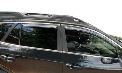 In-Channel Ventvisor Side Window for 2020-2025 Subaru Outback Smoke In-Channel 4 Piece AVS