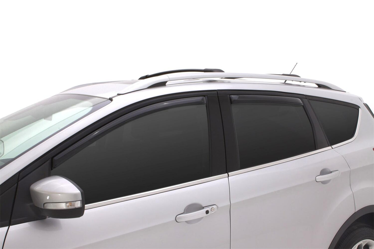In-Channel Ventvisor Side Window for 2013-2019 Ford Escape Smoke In-Channel 4 Piece AVS