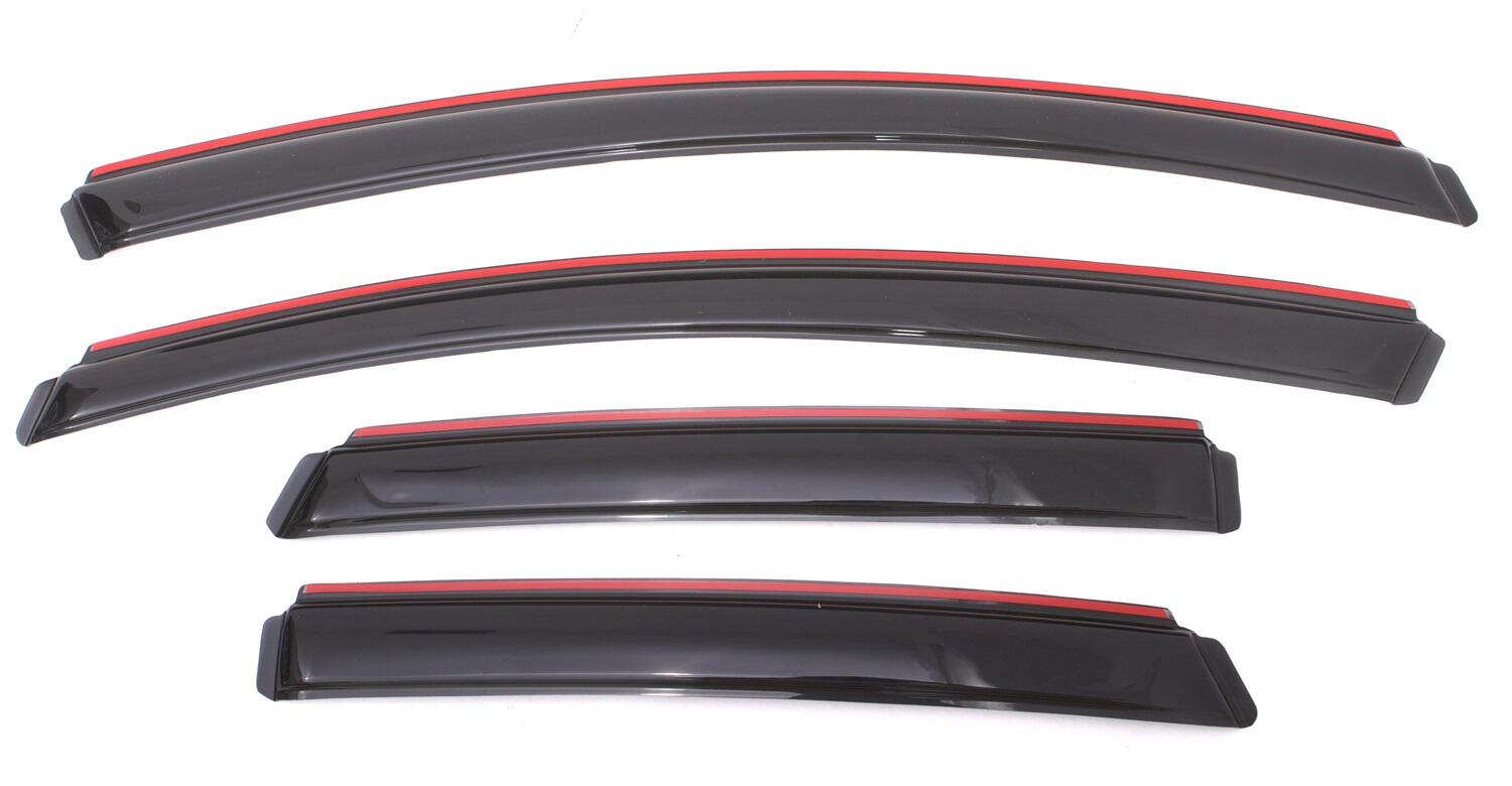 In-Channel Ventvisor Side Window for 2012-2017 Buick Verano Smoke In-Channel 4 Piece AVS