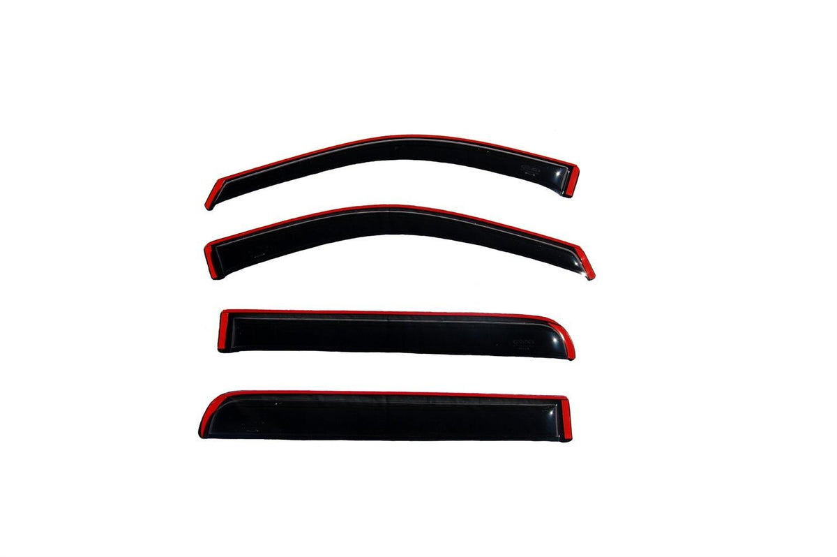 In-Channel Ventvisor Side Window for 2004-2008 Ford F-150/Lincoln Mark Smoke In-Channel 4 Piece AVS