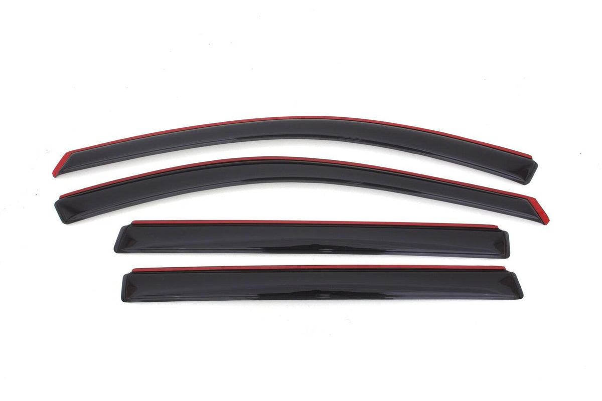 In-Channel Ventvisor Side Window for 2013-2018 Nissan Pathfinder Smoke In-Channel 4 Piece AVS