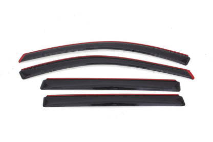 In-Channel Ventvisor Side Window for 2013-2018 Nissan Pathfinder Smoke In-Channel 4 Piece AVS