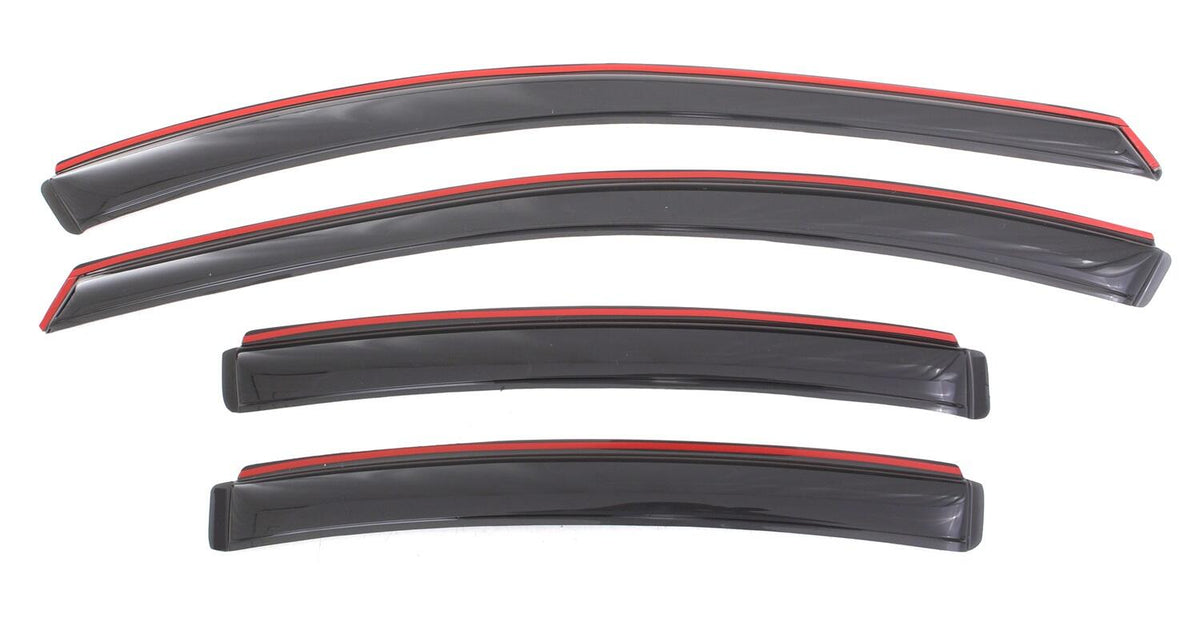 In-Channel Ventvisor Side Window for 2011-2016 Chevrolet Cruze Smoke In-Channel 4 Piece AVS
