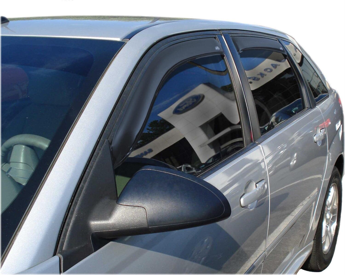 In-Channel Ventvisor Side Window for 2004-2008 Chevrolet Malibu Smoke In-Channel 4 Piece AVS