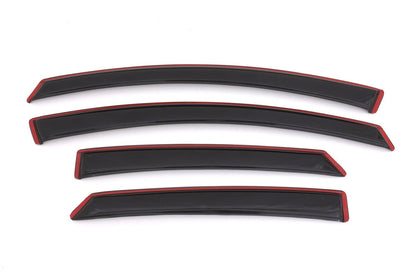 In-Channel Ventvisor Side Window for 2013-2020 Ford Fusion Smoke In-Channel 4 Piece AVS
