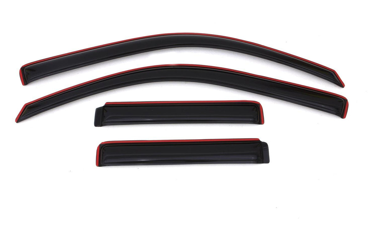 In-Channel Ventvisor Side Window for 2002-2009 Chevrolet Trailblazer Smoke In-Channel 4 Piece AVS