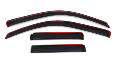 In-Channel Ventvisor Side Window for 2002-2009 Chevrolet Trailblazer Smoke In-Channel 4 Piece AVS