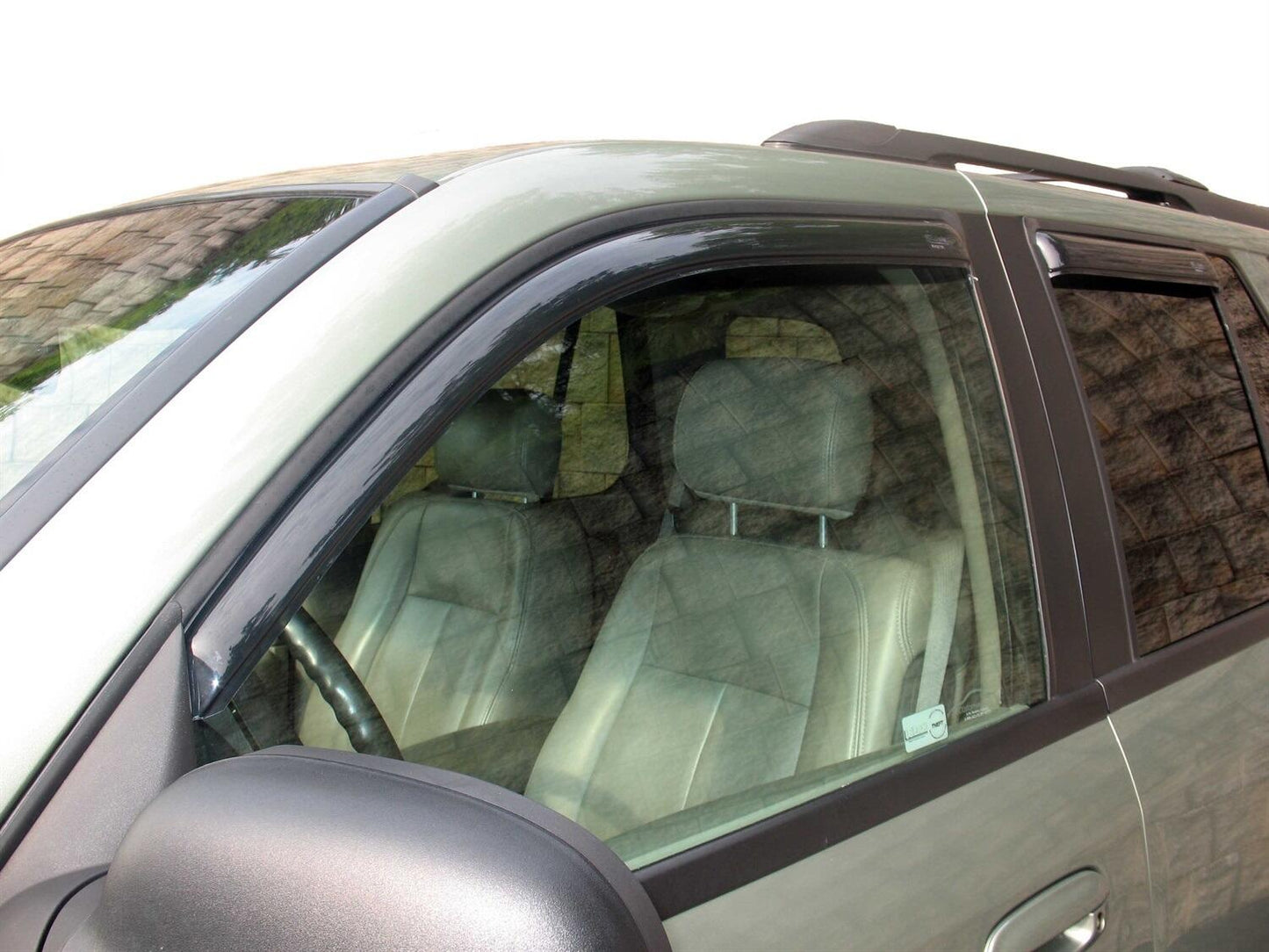 In-Channel Ventvisor Side Window for 2002-2009 Chevrolet Trailblazer Smoke In-Channel 4 Piece AVS