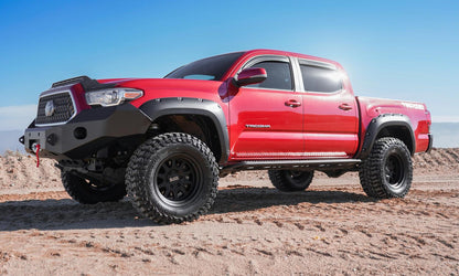 In-Channel Ventvisor Side Window for 2016-2023 Toyota Tacoma Double Cab Pickup Smoke In-Channel 4 Piece AVS