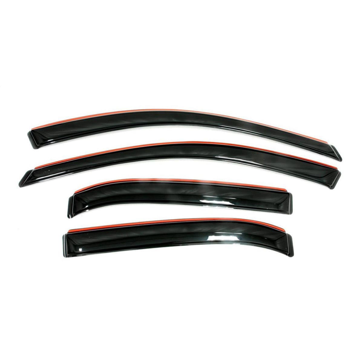 In-Channel Ventvisor Side Window for 2017-2022 Nissan Rogue Smoke In-Channel 4 Piece AVS